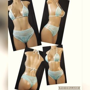 Custom Made High Waisted Lace Bikini